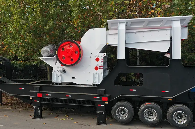 Hard Rock Mobile Crusher