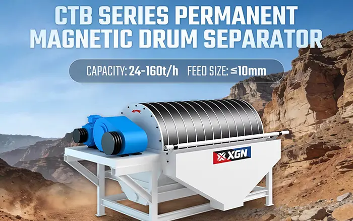 High Intensity Magnetic Separator for Hematite