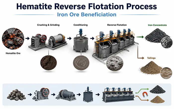 Hematite Reverse Flotation Process