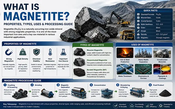 ¿Qué es la Magnetita?