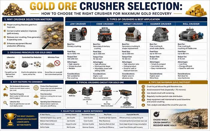 Gold Ore Crusher Selection