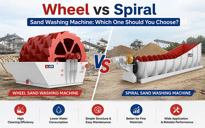 Wheel vs Spiral Sand Washing Machine: Which One Should You Choose?