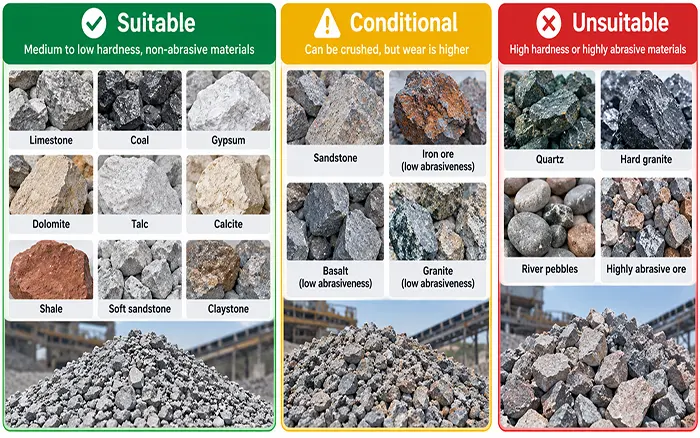What Materials Can a Hammer Crusher Crush? | XGN