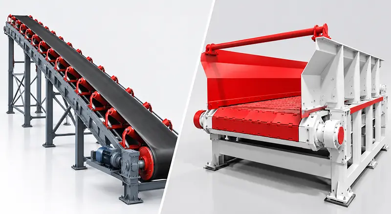 Belt Feeder vs Apron Feeder