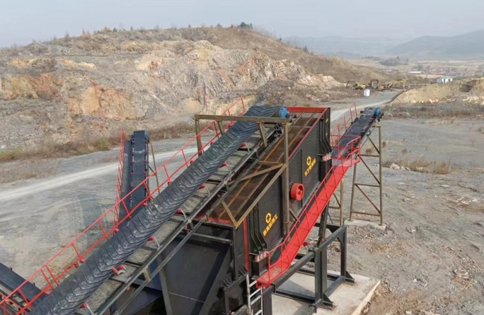 Línea de producción de caliza de 300 tph en la ciudad de China