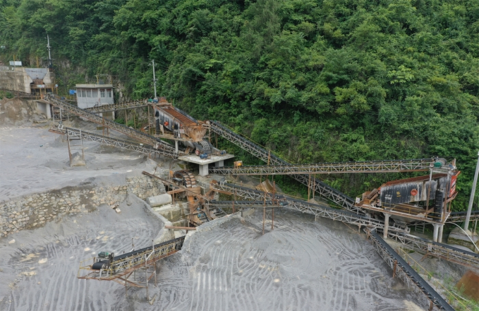 400-450tph high-quality sand and gravel production line in Poland