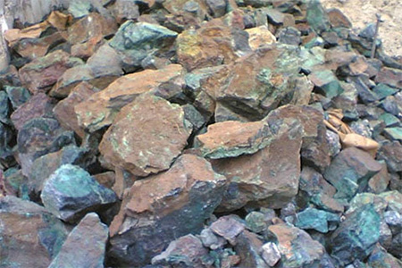 Mineral de cobre