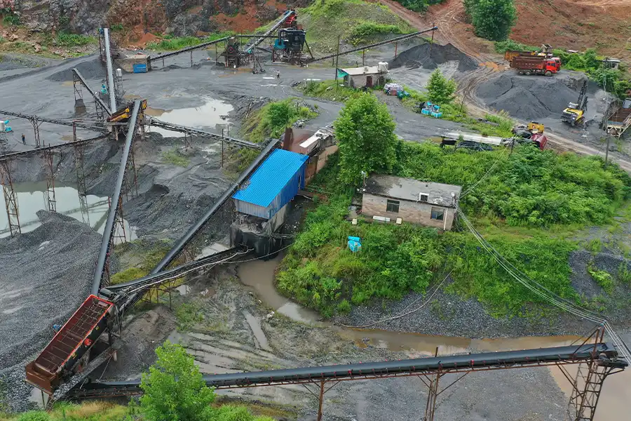 150tph limestone sand making production line in China