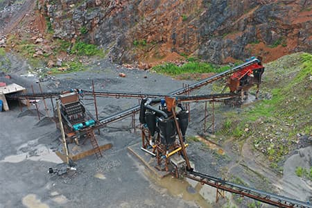 150tph limestone sand making production line-2