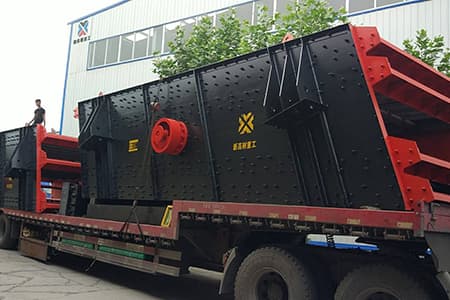 Vibrating Screen shipment to USA – Xingaonai group