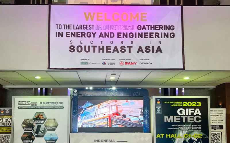 The 2023 Indonesian Mining Exhibition of Xingaonai Group came to a successful conclusion