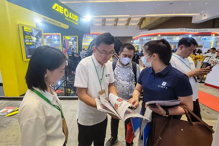 The 2023 Indonesian Mining Exhibition of Xingaonai Group came to a successful conclusion