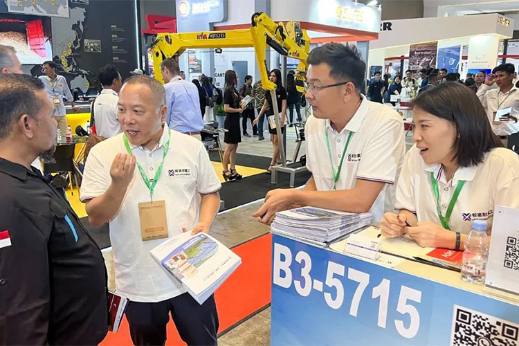 The 2023 Indonesian Mining Exhibition of Xingaonai Group came to a successful conclusion