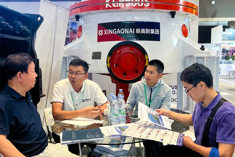The 2023 Indonesian Mining Exhibition of Xingaonai Group came to a successful conclusion