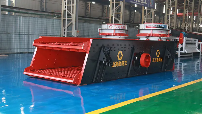 single deck vibrating screen 02