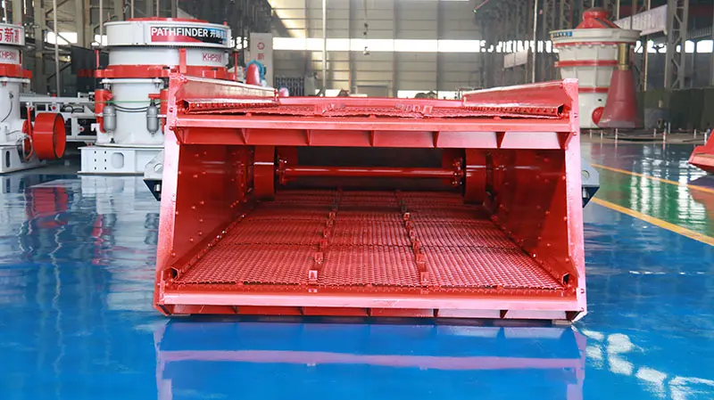 single deck vibrating screen 03