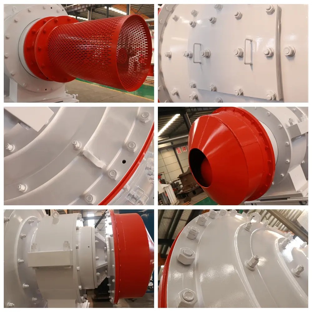 Details of ball mill parts