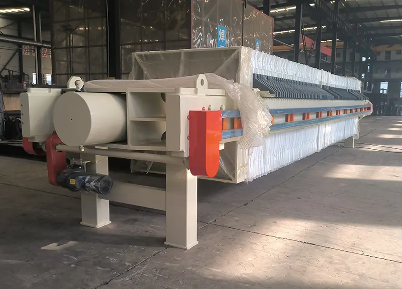 application of plate and frame filter press 02