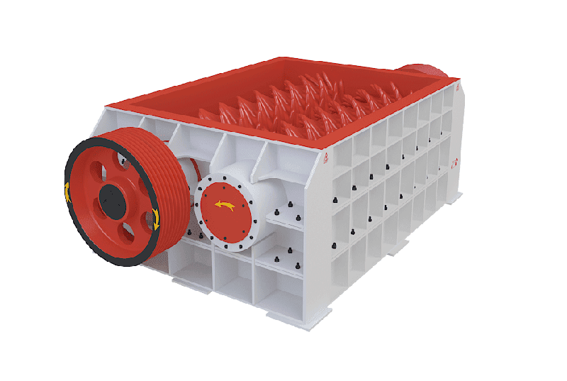 double roll crusher design