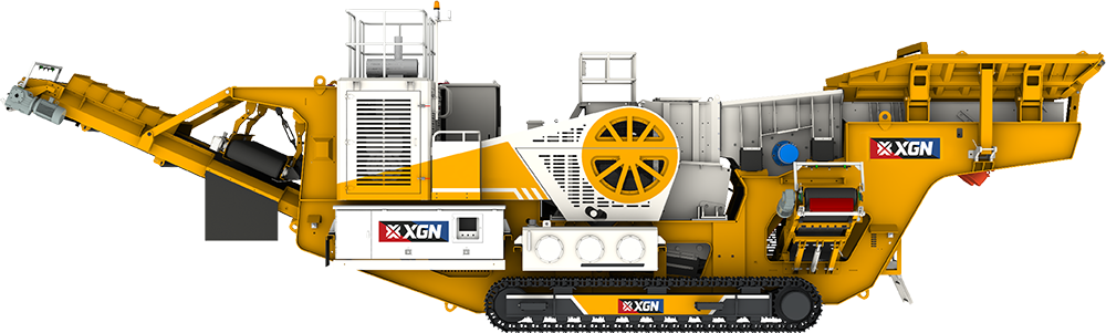 Tracked Mobile Jaw Crushing Plant