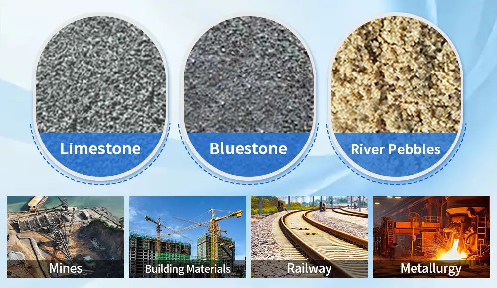 Material application of sand washing machine