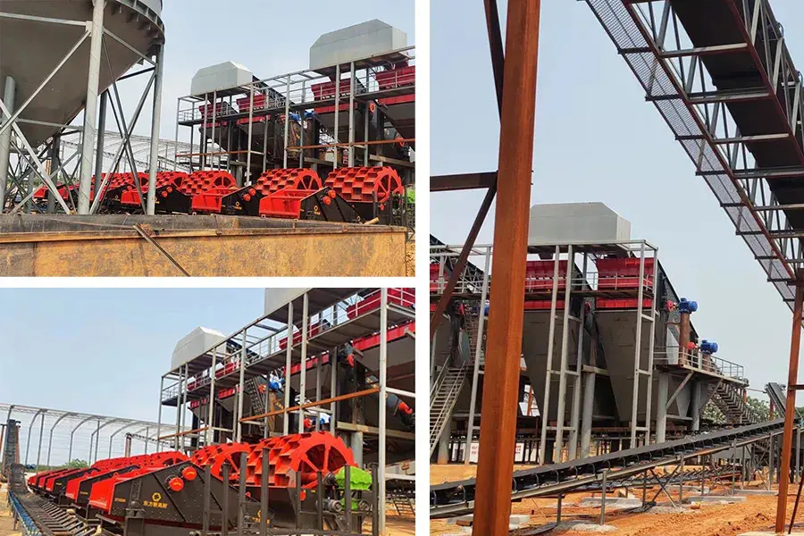 Use case of sand washing machine Use case of sand washing machine