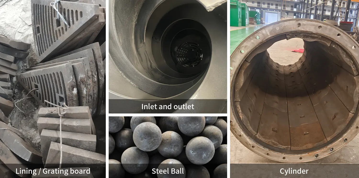 ball mill parts