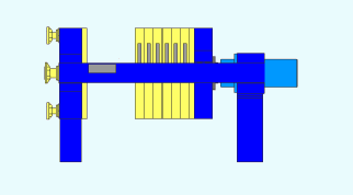 Working principle of plate and frame filter press