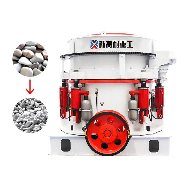 Многоцилиндровая гидравлическая конусная дробилка