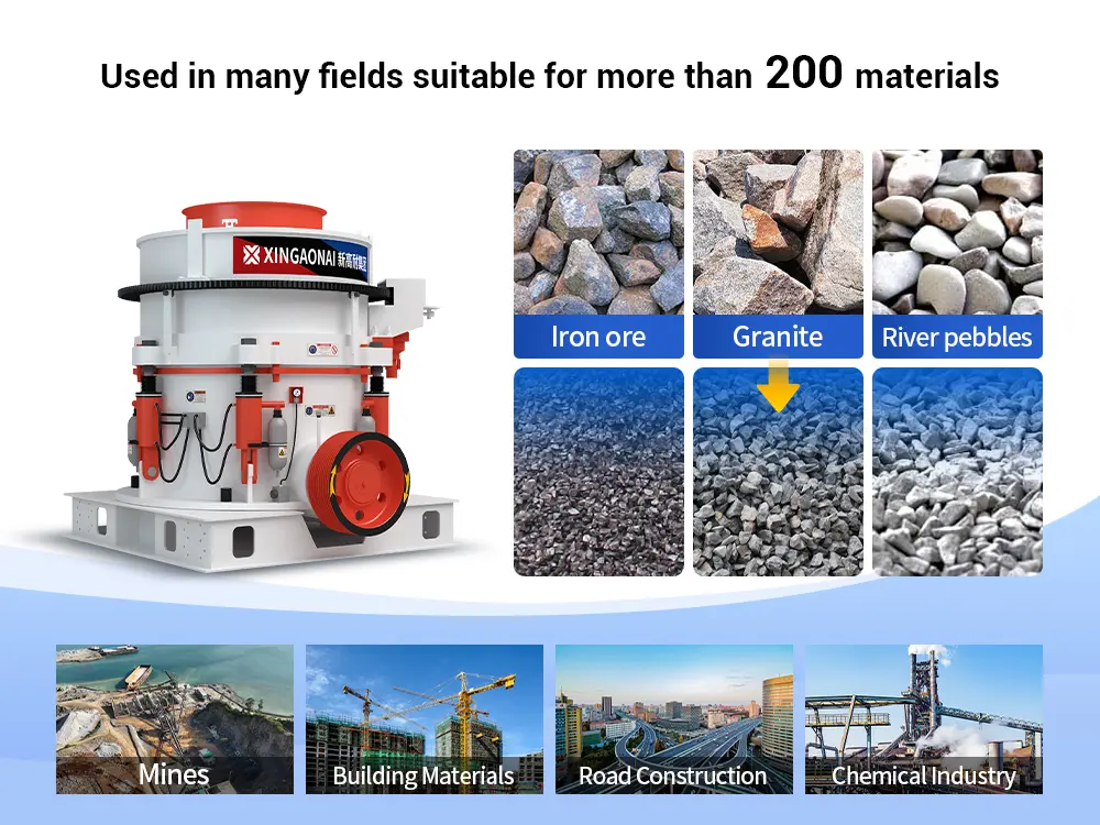 Application scenarios of cone crusher