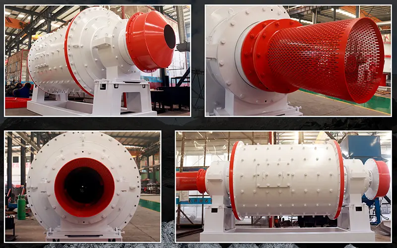 Imagen de muestra del molino de bolas Imagen de muestra del molino de bolas