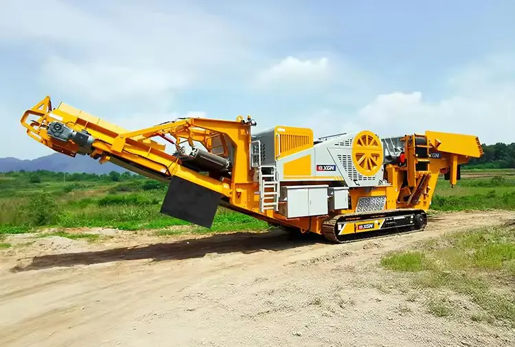 Tracked Mobile Jaw Crusher