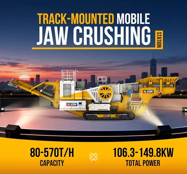 Tracked Mobile Jaw Crusher