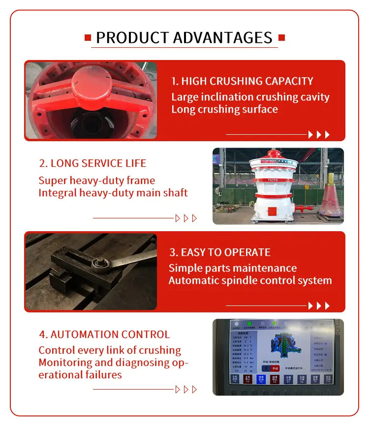 Advantages of gyratory crusher Advantages of gyratory crusher