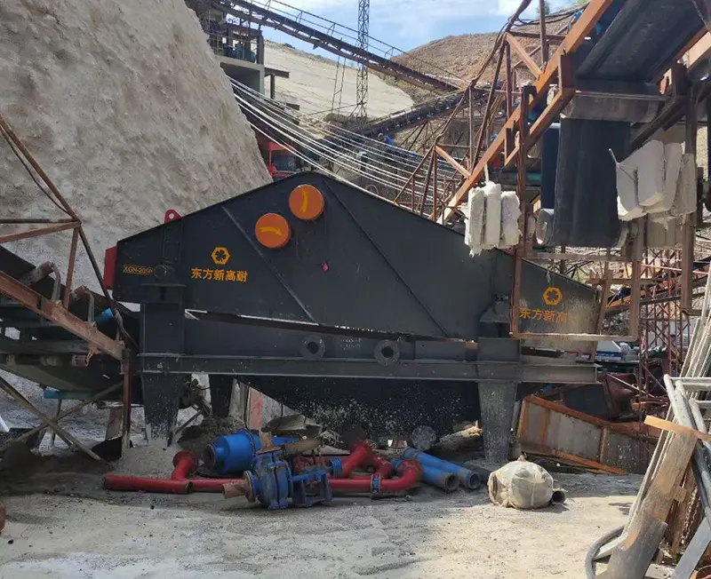 Dehydration screening work site