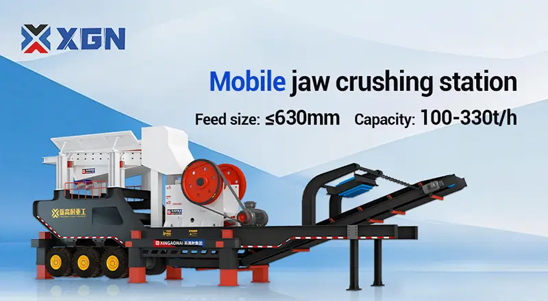 Mobile Jaw Crusher Station