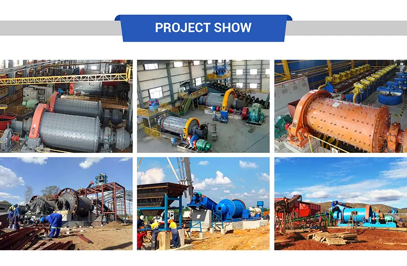 Ball mill project display Ball mill project display