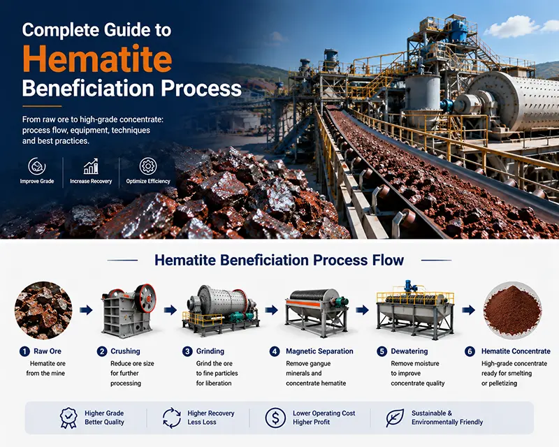 Complete Guide to Hematite Beneficiation Process Complete Guide to Hematite Beneficiation Process