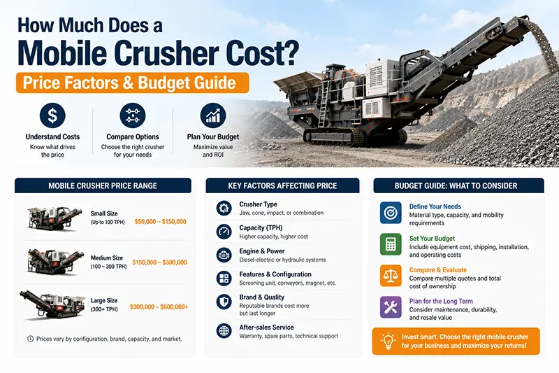 How Much Does a Mobile Crusher Cost How Much Does a Mobile Crusher Cost