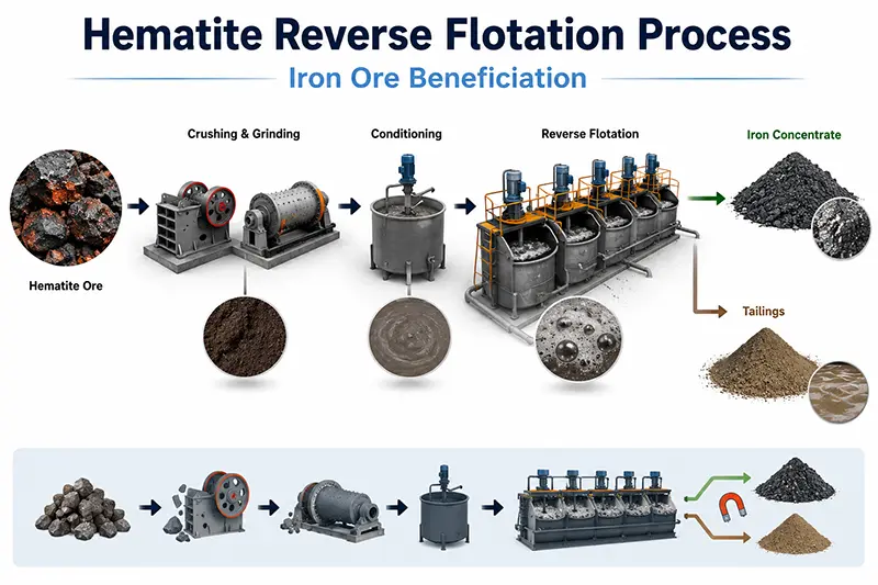 Hematite Reverse Flotation Process Hematite Reverse Flotation Process