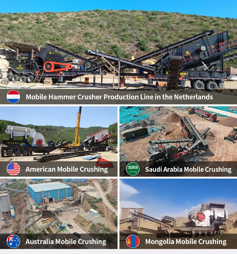 Actual case of mobile crusher Actual case of mobile crusher