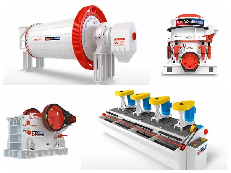 Main Equipment Used in the Gold Flotation Process