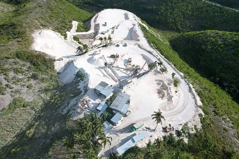 Medium sized limestone factory Medium sized limestone factory