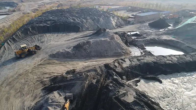 Minería a cielo abierto de magnetita
