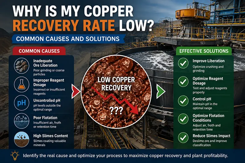Why Is My Copper Recovery Rate Low?
