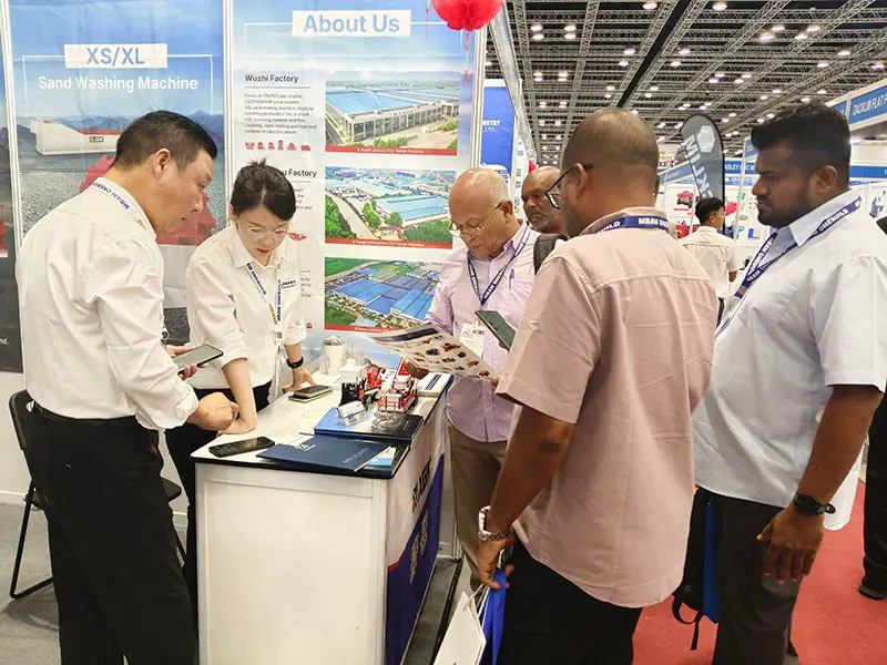 XINGAONAI booth (1A62) staff welcoming visitors at MBAM OneBuild 2026 Kuala Lumpur. XINGAONAI booth (1A62) staff welcoming visitors at MBAM OneBuild 2026 Kuala Lumpur.