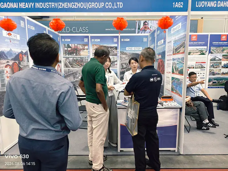 Busy scene at XINGAONAI exhibition stand with multiple visitors from ASEAN countries. Busy scene at XINGAONAI exhibition stand with multiple visitors from ASEAN countries.