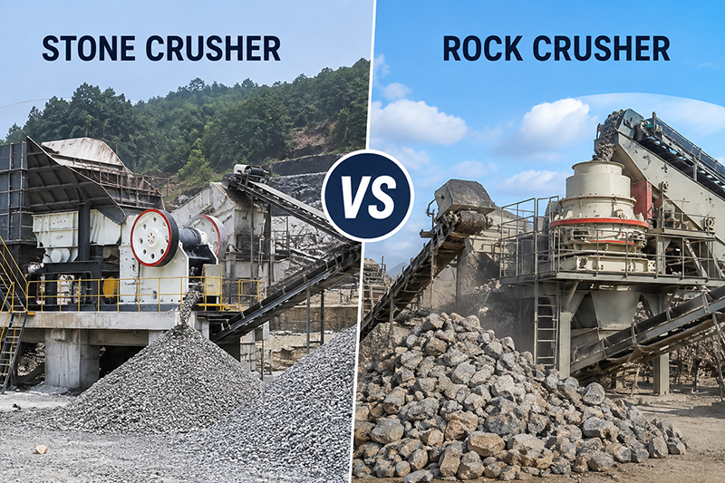 Stone Crusher vs Rock Crusher Stone Crusher vs Rock Crusher