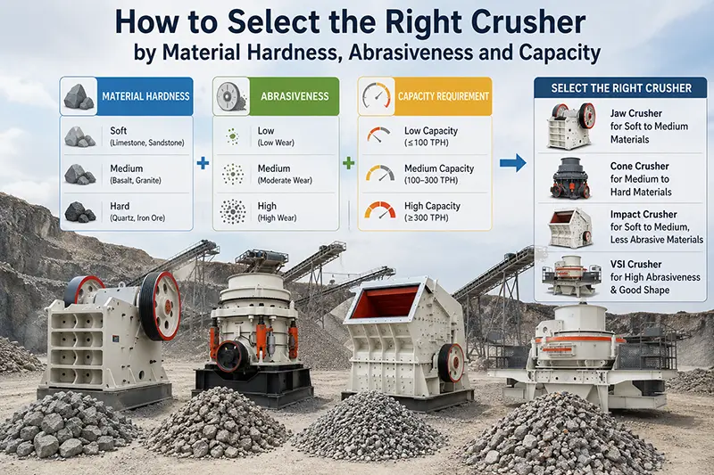 How to Select a Crusher How to Select a Crusher