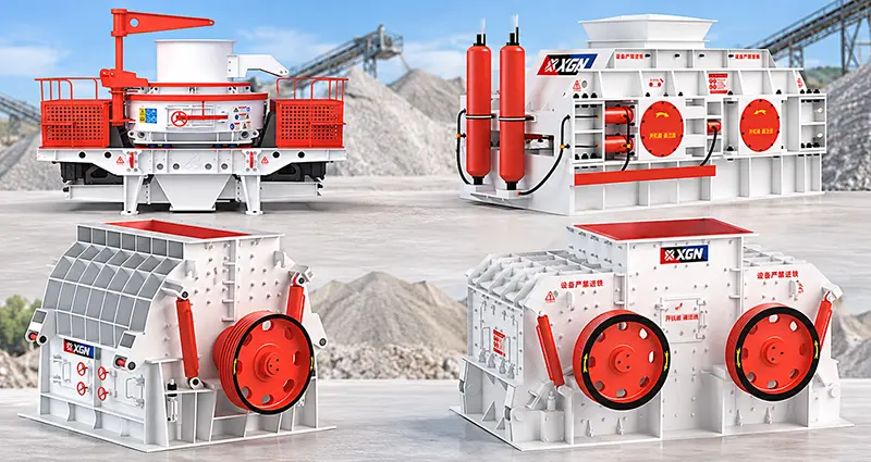 Different types of sand making machines